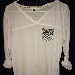 Roxy White Pocket Tee