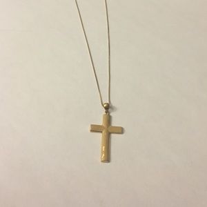 14ct gold cross