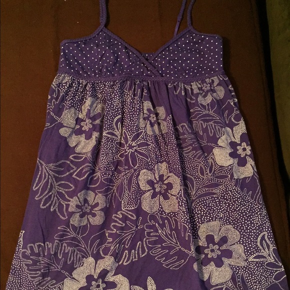 Purple sundress from Aéropostale
