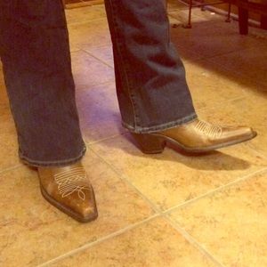 Steve Madden Spurs Cowboy Boots sz 8.5