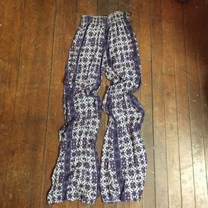 Brandy Melville boho flowy pants