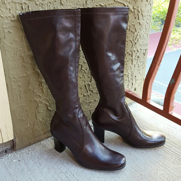 Franco Sarto faux leather boots