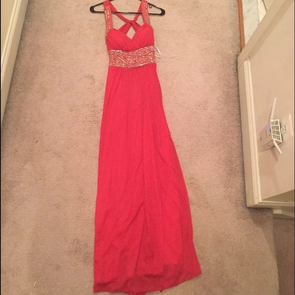 Coral Prom Dress