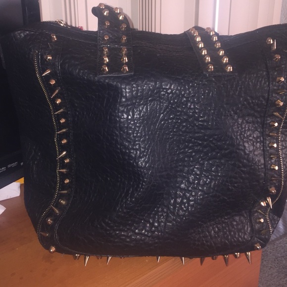 Spiked big purse!
