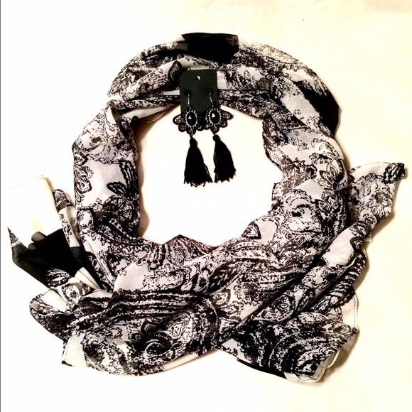 🎉2x HP ✨Oversized Chiffon Scarf - Picture 2 of 4