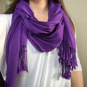 Purple Scarf