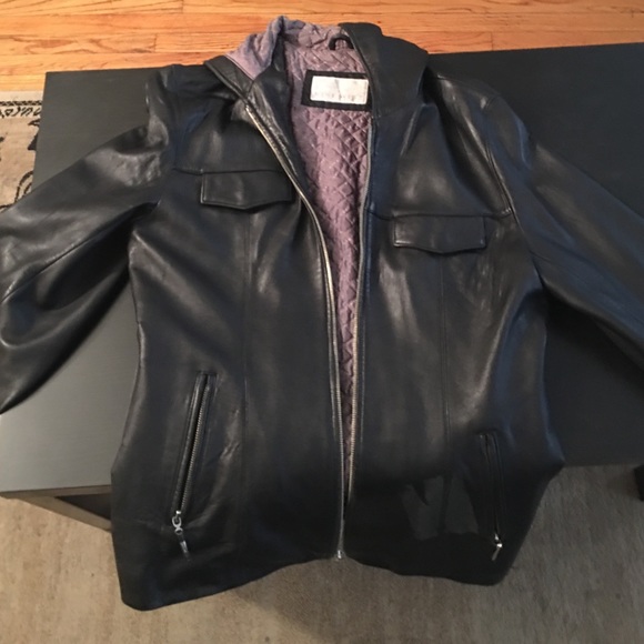 Nine West Leather jacket M