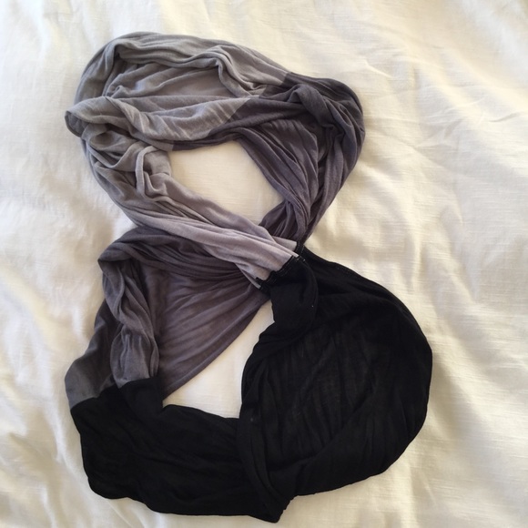 Black + Gray Unity Scarf - Picture 2 of 3