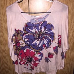 Loose Flower Blouse