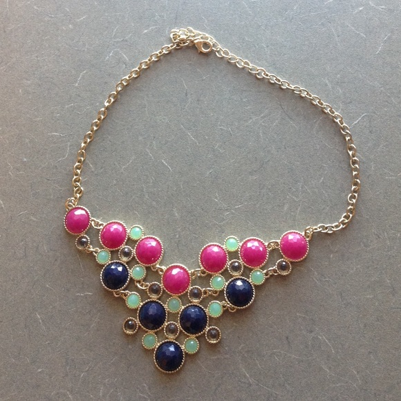 Spring Bib Necklace