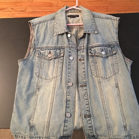 Denim vest Club Monaco L