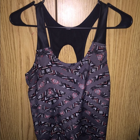 Gray Aztec Tank