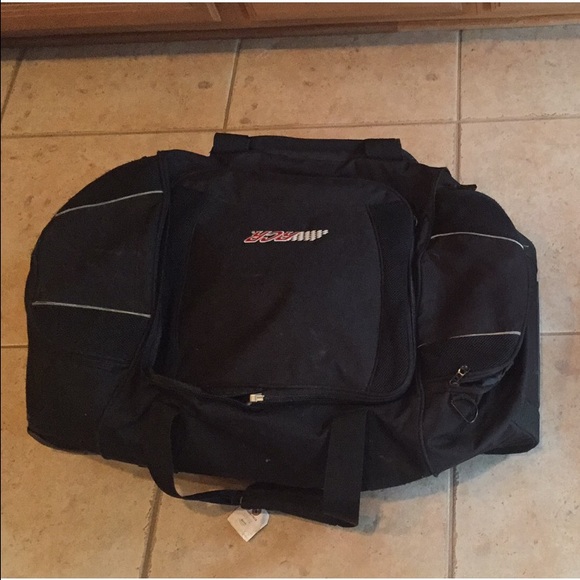 Racing luggage bag
