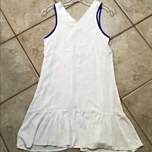 Boho fully lined white/blue dress- last chance!! - Picture 4 of 4