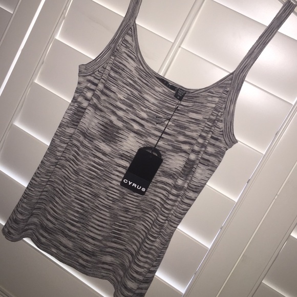 stylish knit tank top