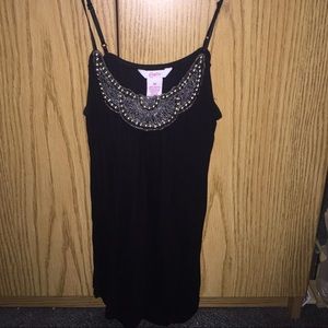Black Jeweled Tank