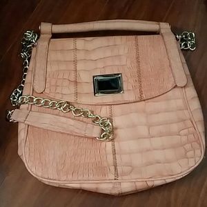Peach handbag