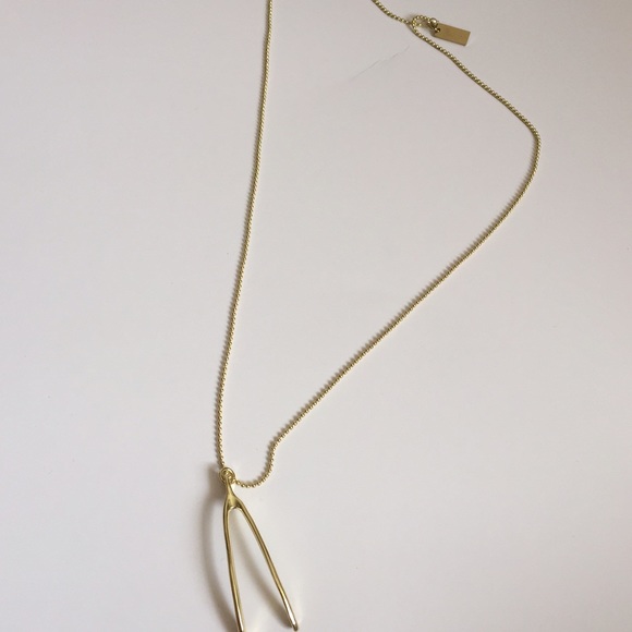 Marc Jacobs wishing bone necklace