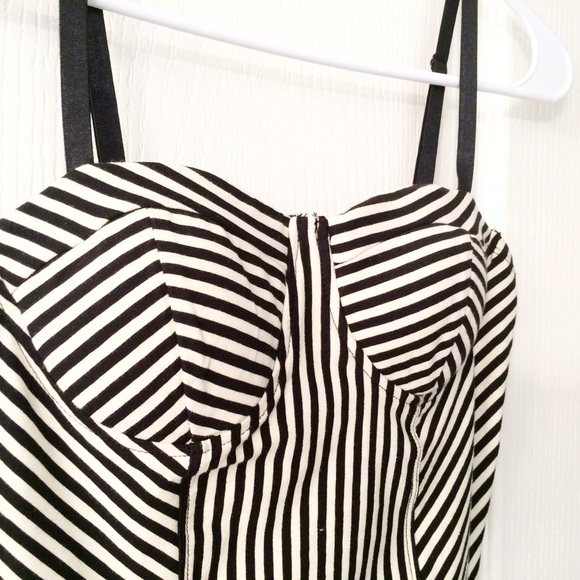 NWOT striped bodycon dress