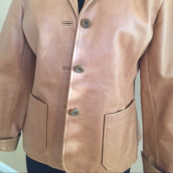 Leather jacket. - Picture 2 of 3