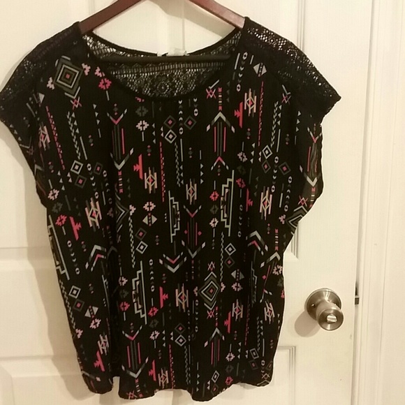 Cap sleeve blouse