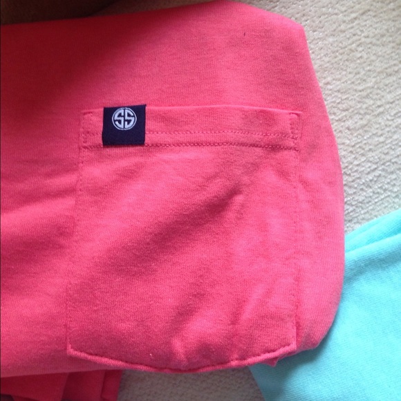 SOLD OUT Long Sleeve Simply Southern Pocket Tee - Picture 2 of 2