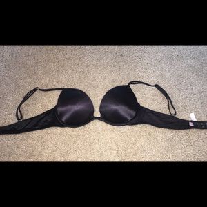 Victoria's Secret black silky bra