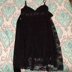 Necessary Objects Lace Slip Dress