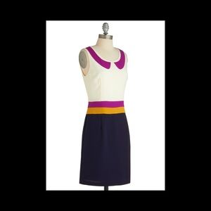 Dream in colorblock dress