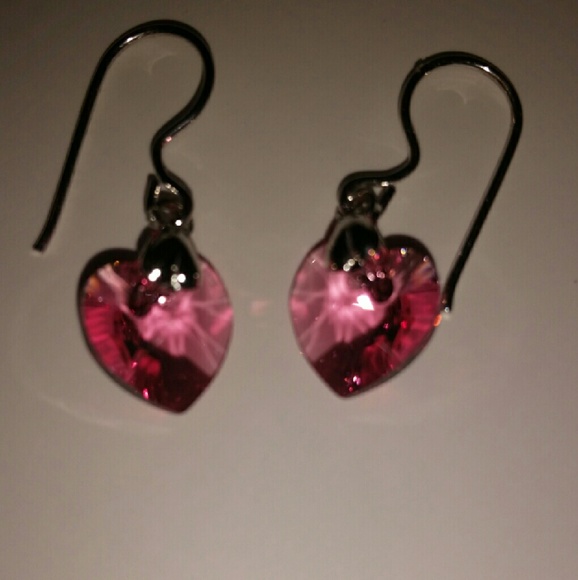 👑👑👒 Swarovski  Earrings 👒👑👑 - Picture 2 of 3