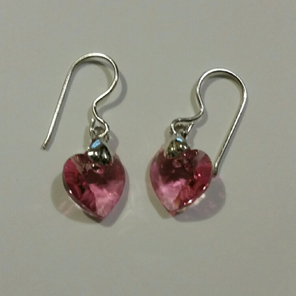 👑👑👒 Swarovski  Earrings 👒👑👑 - Picture 3 of 3