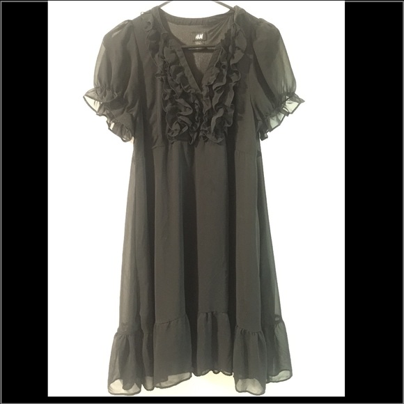 H&M black dress