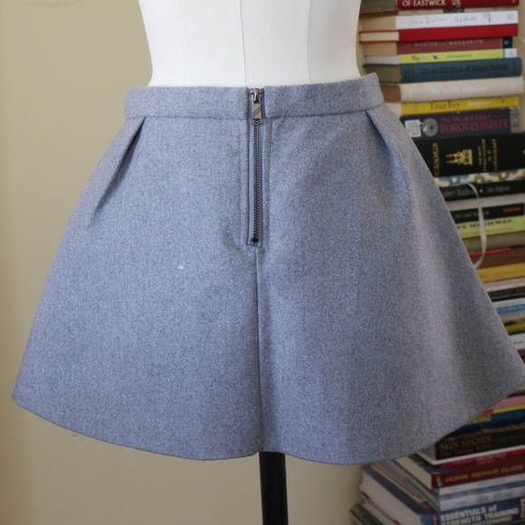 Wooly Grey Skirt - Picture 4 of 4