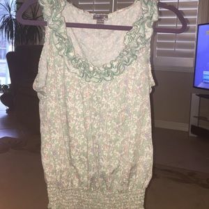 Fringe cute shirt! Tank top