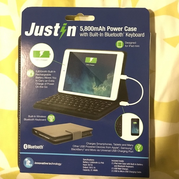 Justin Power Case with Keyboard - Picture 2 of 2