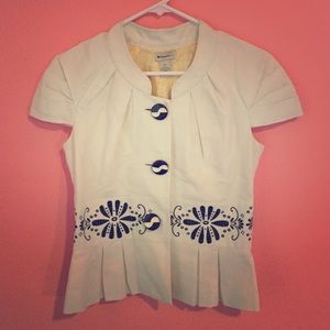 Short Sleeve Anthropologie Jacket