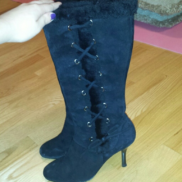 Leather sole boots