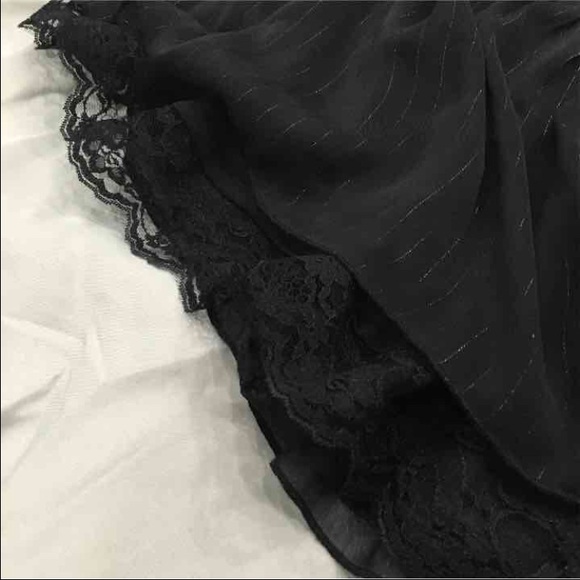 NEW GUESS JEANS Sheer Chiffon Lace Mini Skirt 30 - Picture 2 of 3