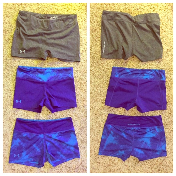 BUNDLE! Under Armour spandex shorts