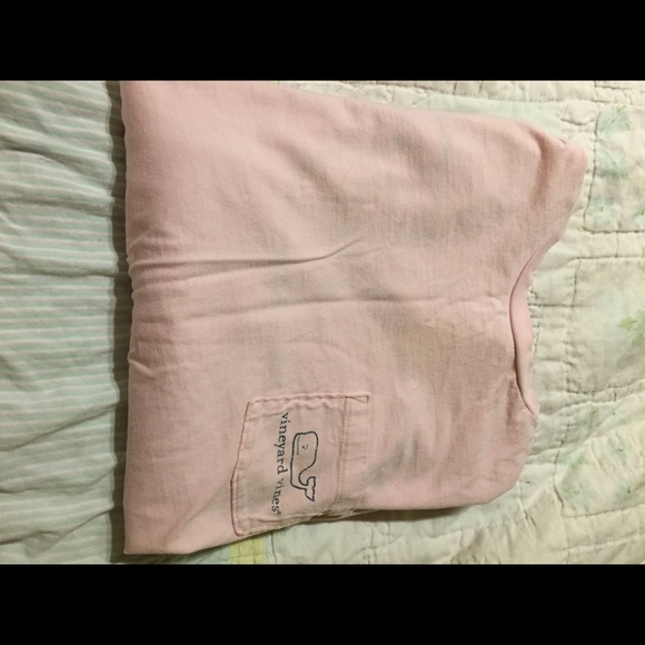 Men's long sleeve vintage whale tee XS