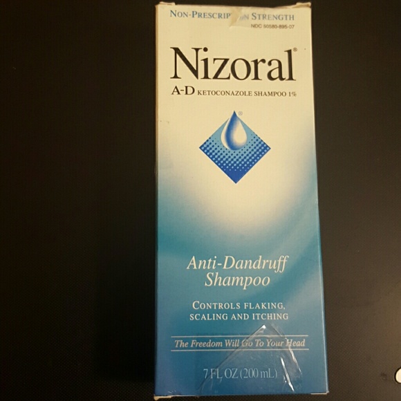 Brand new nizoral anti dandruff shampoo .