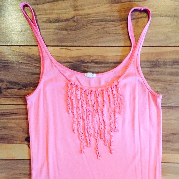 J. Crew pink tank