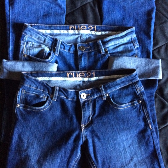 Rue 21 jeans - miss me - American eagle - YMI