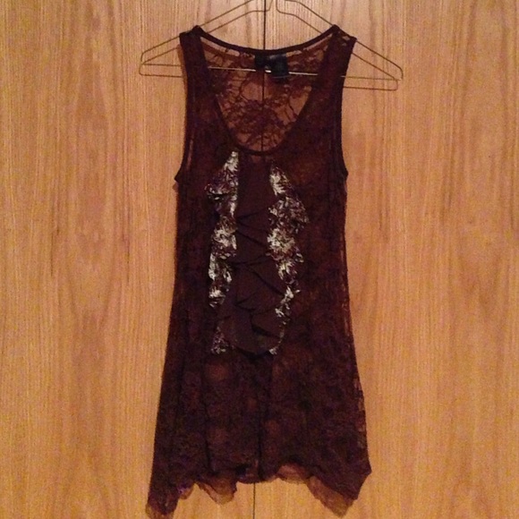 BKE lace tank