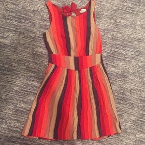 Urban outfitters colorful striped dress