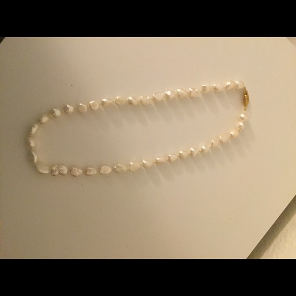 Real pearl necklace from Zales
