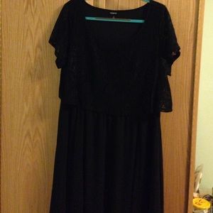 Torrid lace crop top dress