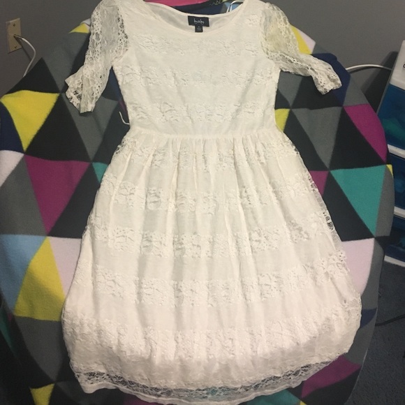 White summer dress