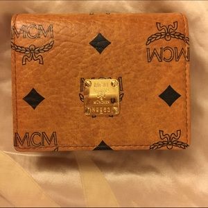 Authentic MCM Heritage Business Card Case