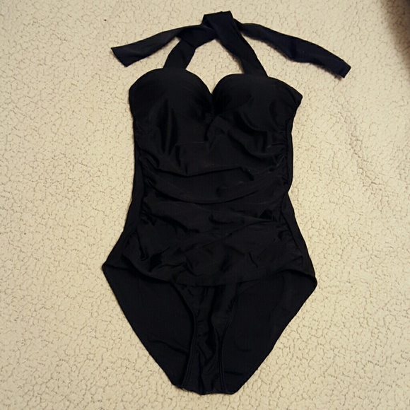 Black one piece Swim suit